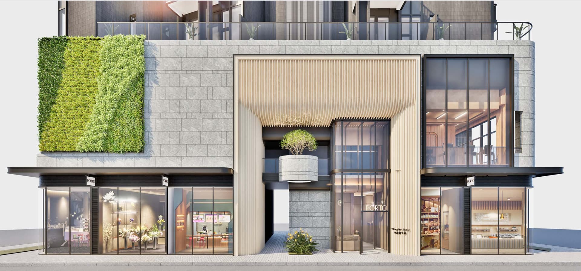 PORTO SOUTH ISLAND 發展項目入口大堂效果圖